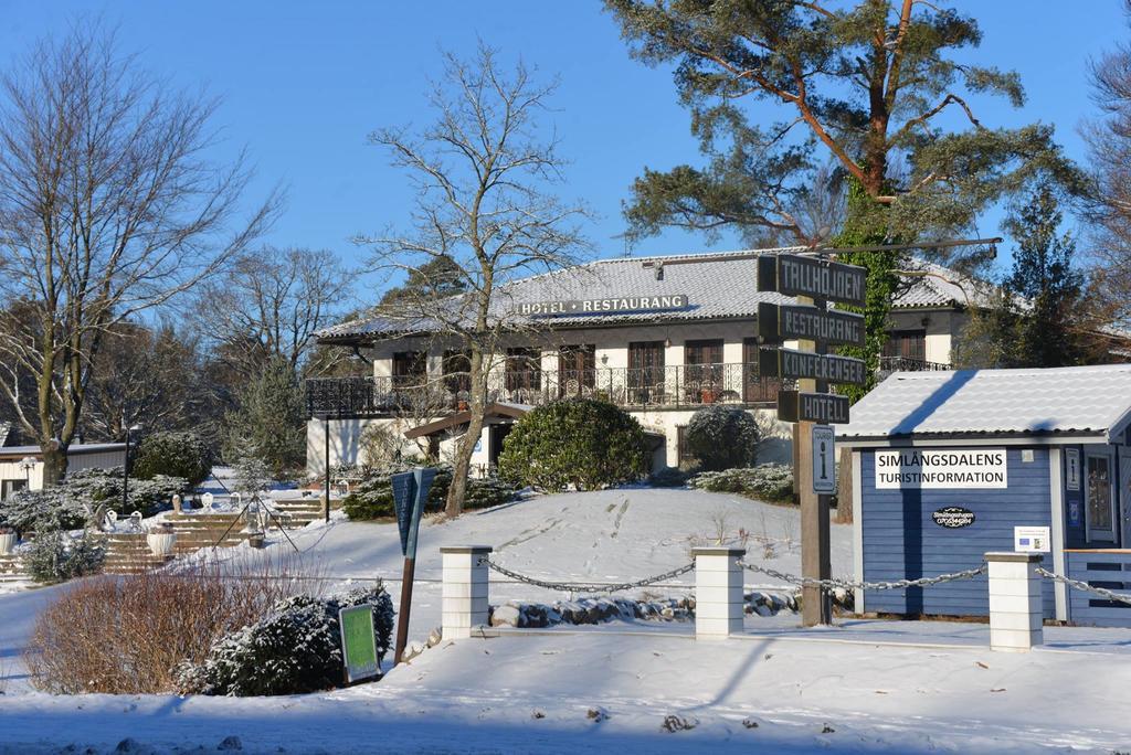 Tallhoejden Hotel & Cottage Lodge Simlangsdalen ภายนอก รูปภาพ