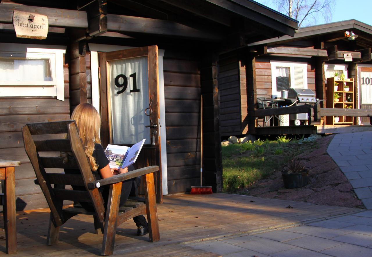 Tallhoejden Hotel & Cottage Lodge Simlangsdalen ภายนอก รูปภาพ